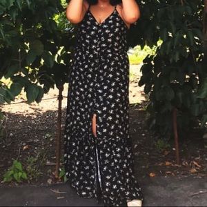 Black Floral Dress